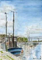 Gammelhavn in Middelfart, Fünen