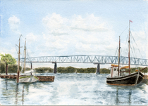 Gammelhavn in Middelfart, Fünen